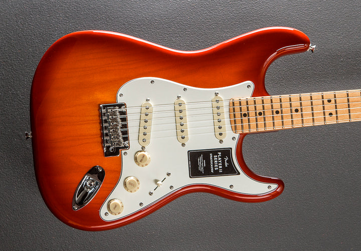 Player II Stratocaster - Aged Cherry Burst w/Maple