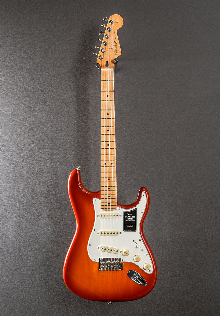 Player II Stratocaster - Aged Cherry Burst w/Maple