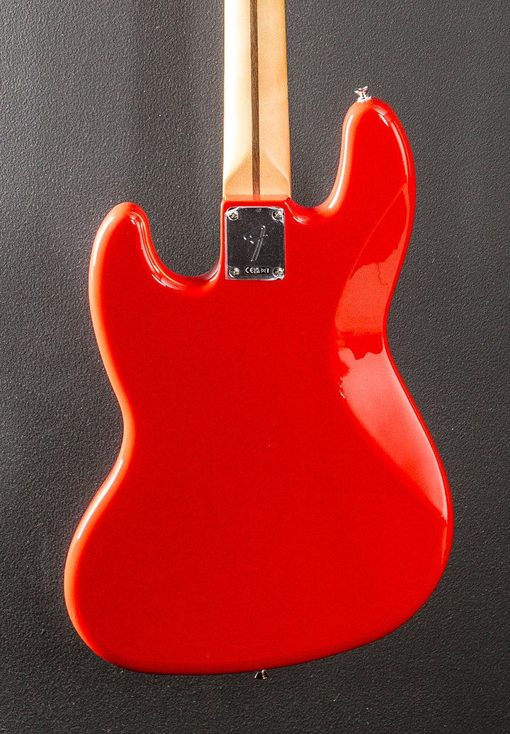 Player II Jazz Bass - Coral Red w/Maple