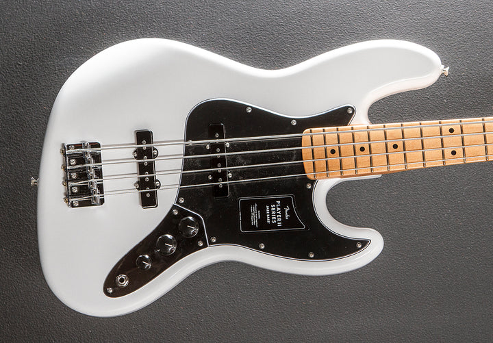 Player II Jazz Bass - Polar White w/Maple