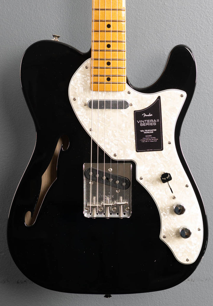 Vintera II 60's Telecaster Thinline - Black