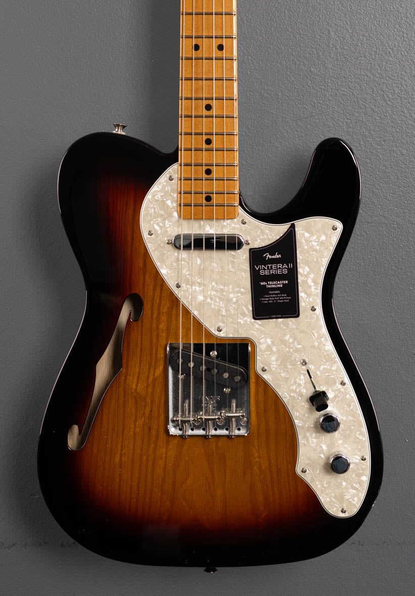 Vintera II 60's Telecaster Thinline - 3 Color Sunburst