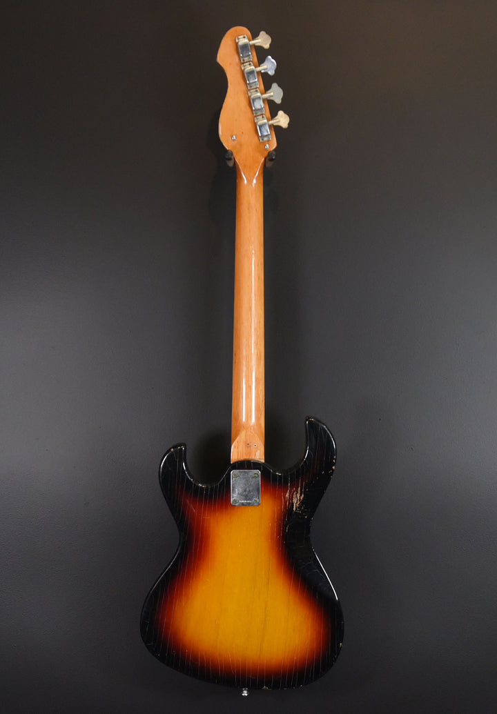 EG467-2B Short Scale Bass - 3-Tone Sunburst, 60s