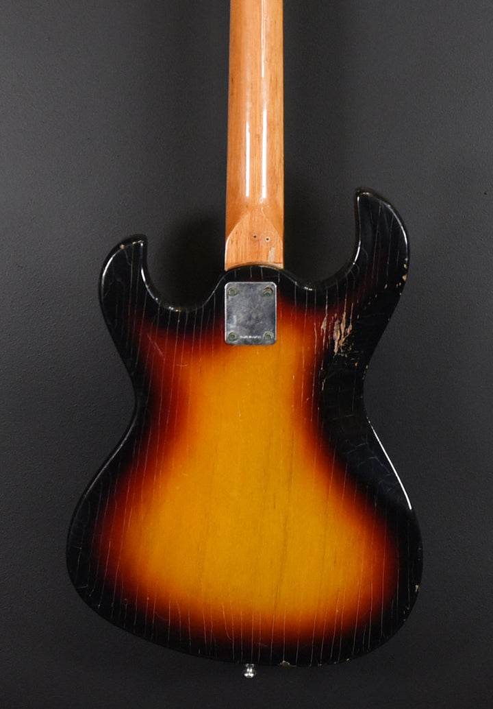 EG467-2B Short Scale Bass - 3-Tone Sunburst, 60s