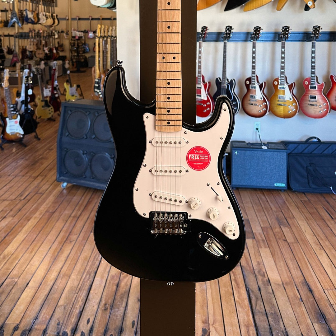 Sonic Stratocaster - Black w/Maple