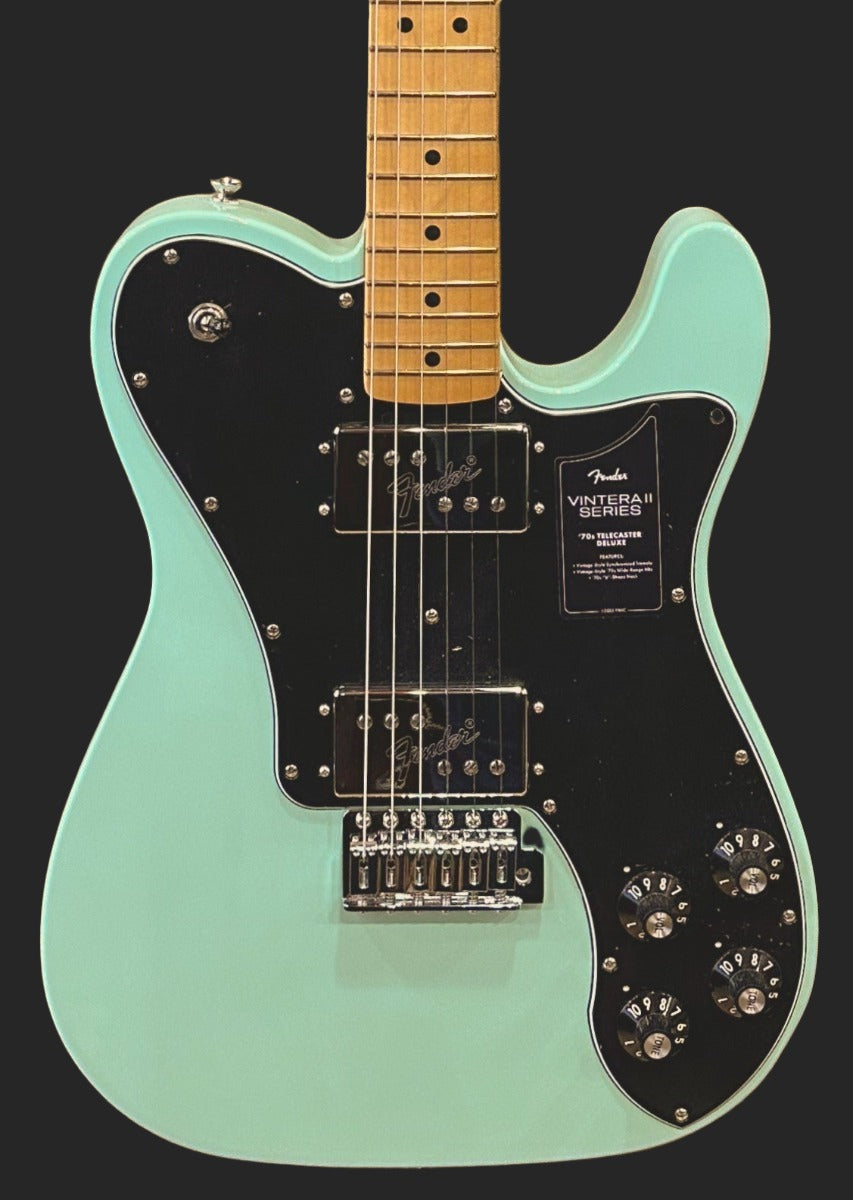 Vintera II 70's Telecaster Deluxe w/Tremolo - Surf Green