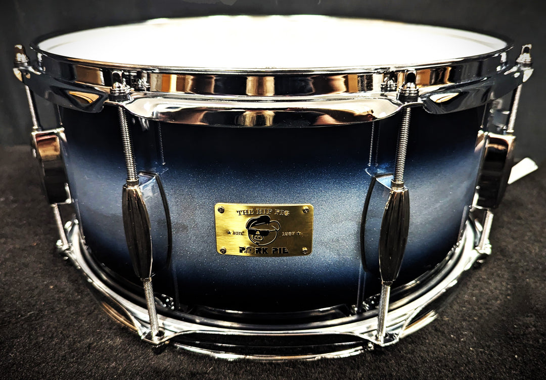 Hip Pig Blue Silver Duco Snare