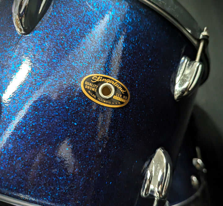 Blue Sparkle 3-Piece Shell Pack Vintage 1968