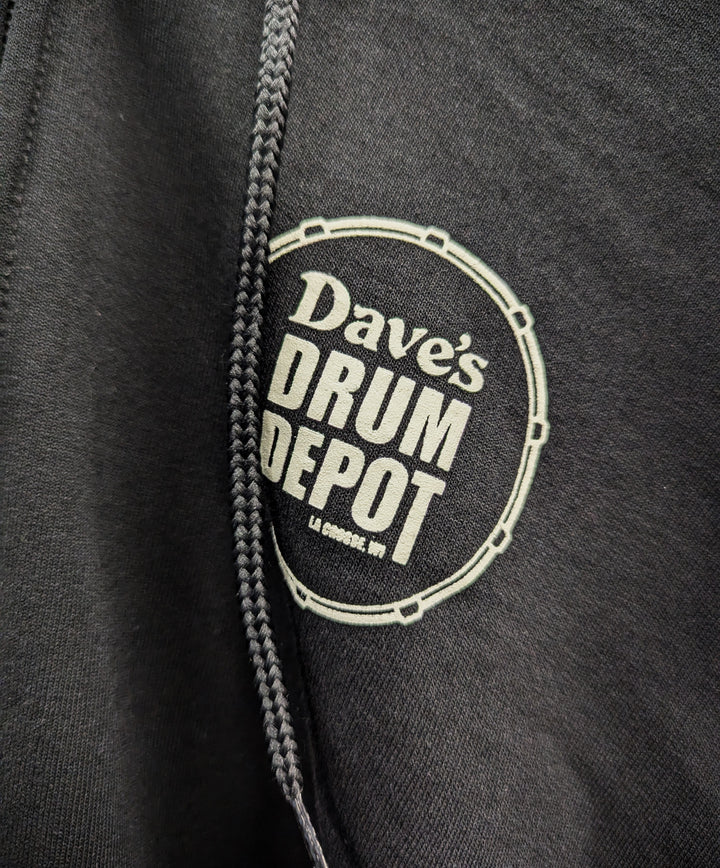 Drum Depot Zip Hoodie - Black