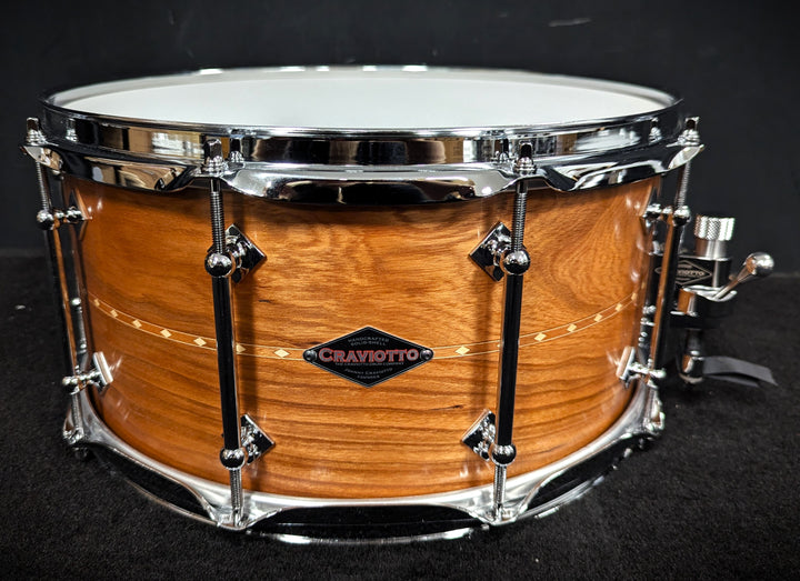 Custom Shop Cherry with Cherry Inlay Snare