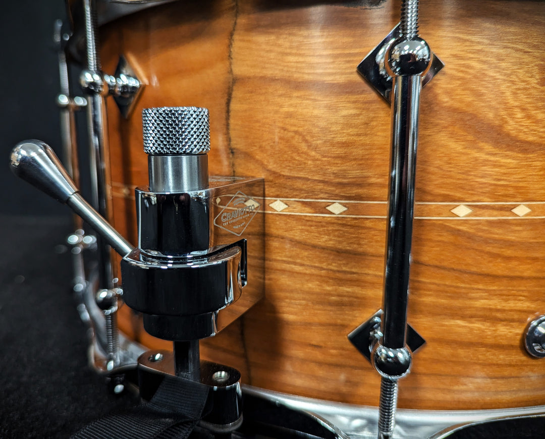 Custom Shop Cherry with Cherry Inlay Snare