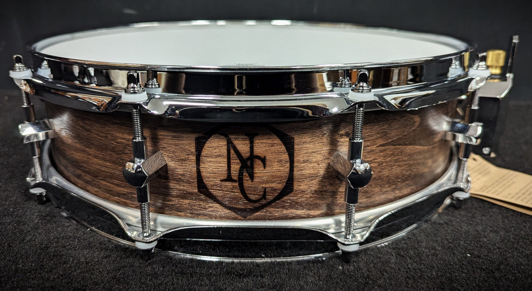 Walnut Classic Solid Shell Piccolo Snare