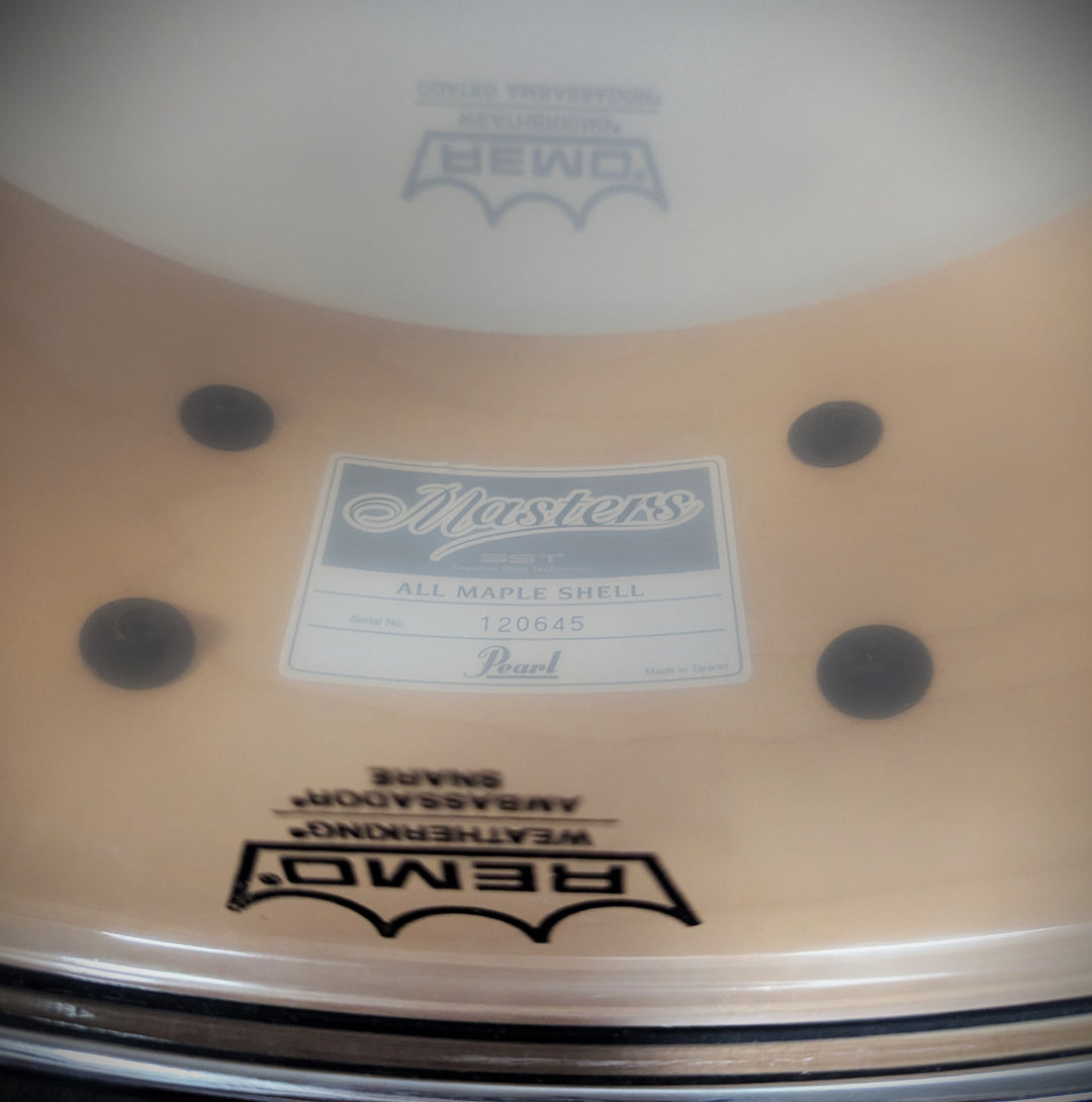 Masters MCX Piano Black Lacquer Snare