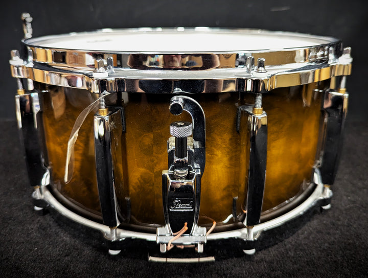 Masters MCX Black & Gold Sparkle Fade Snare