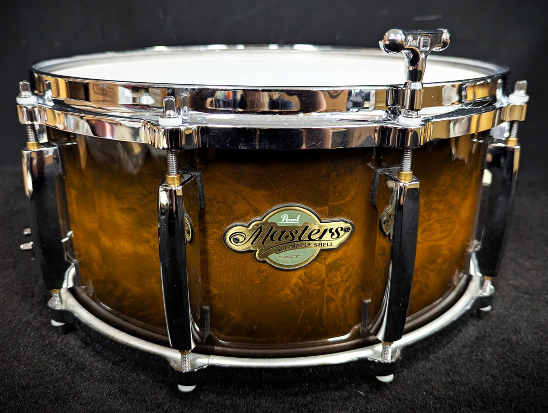 Masters MCX Black & Gold Sparkle Fade Snare