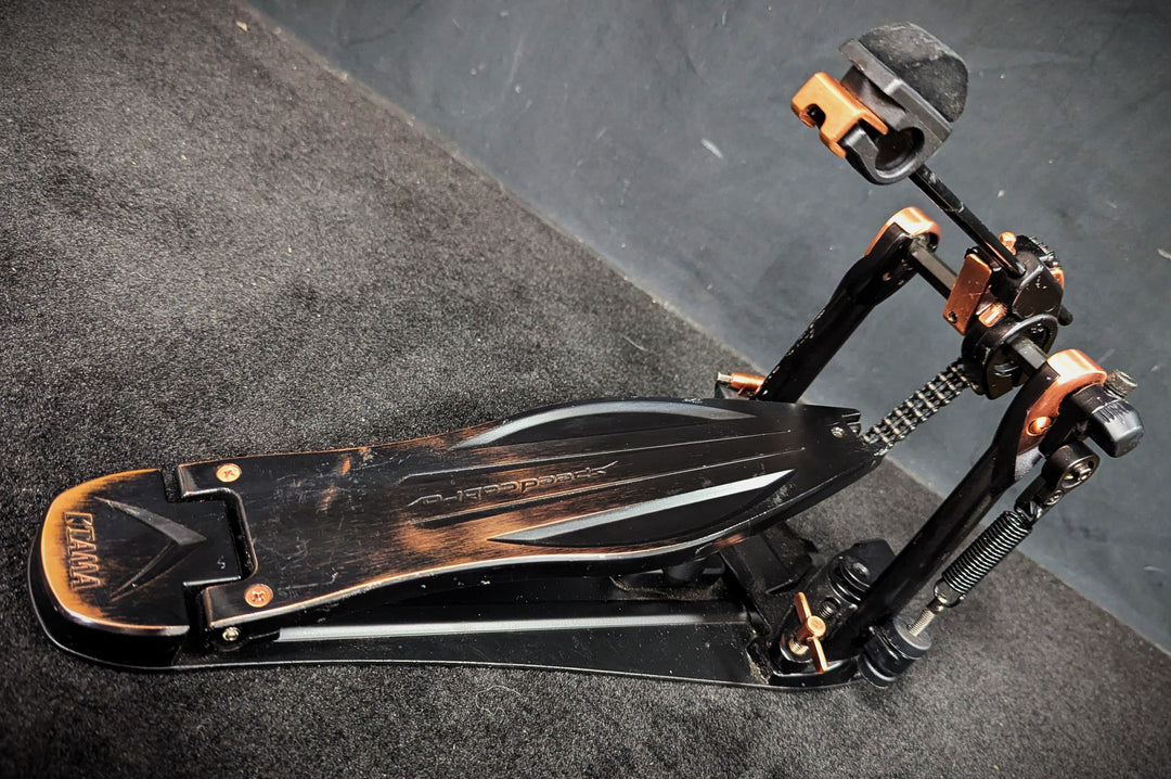 Speed Cobra 910 Black and Copper Single Bass Drum Pedal