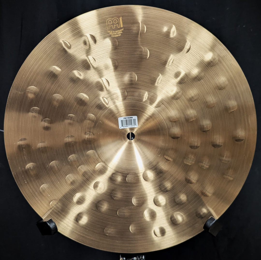 15 Inch Pure Alloy Extra Hammered Hi-Hat Pair