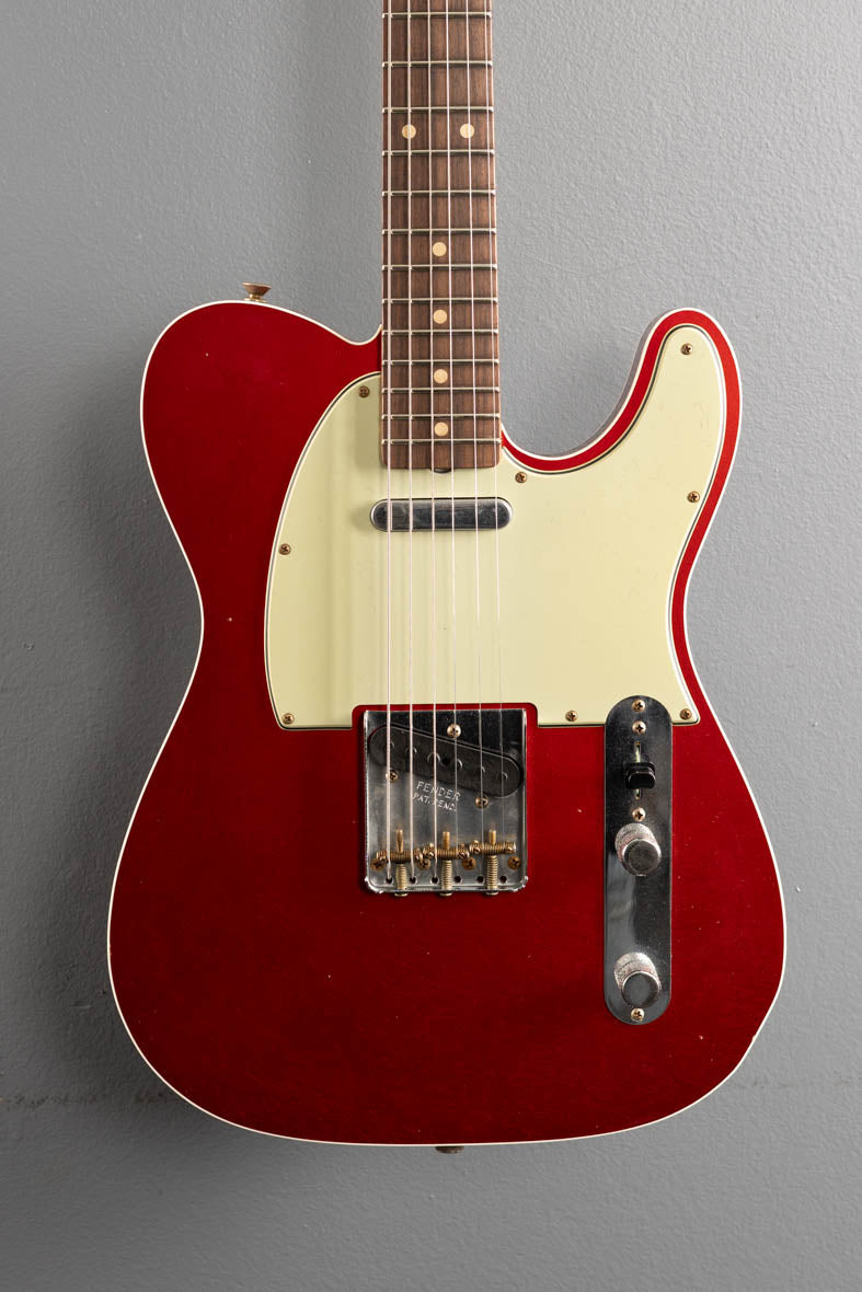 1960 Journeyman Relic Tele Custom - Candy Apple Red