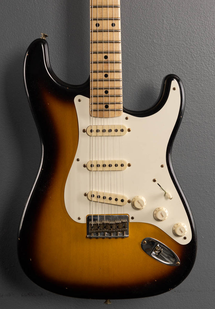 1957 Journeyman Relic Hardtail Stratocaster - Two Tone Sunburst