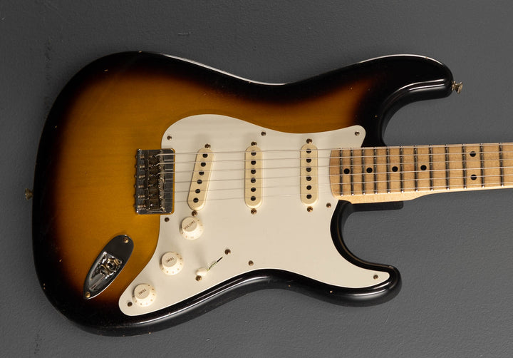 1957 Journeyman Relic Hardtail Stratocaster - Two Tone Sunburst