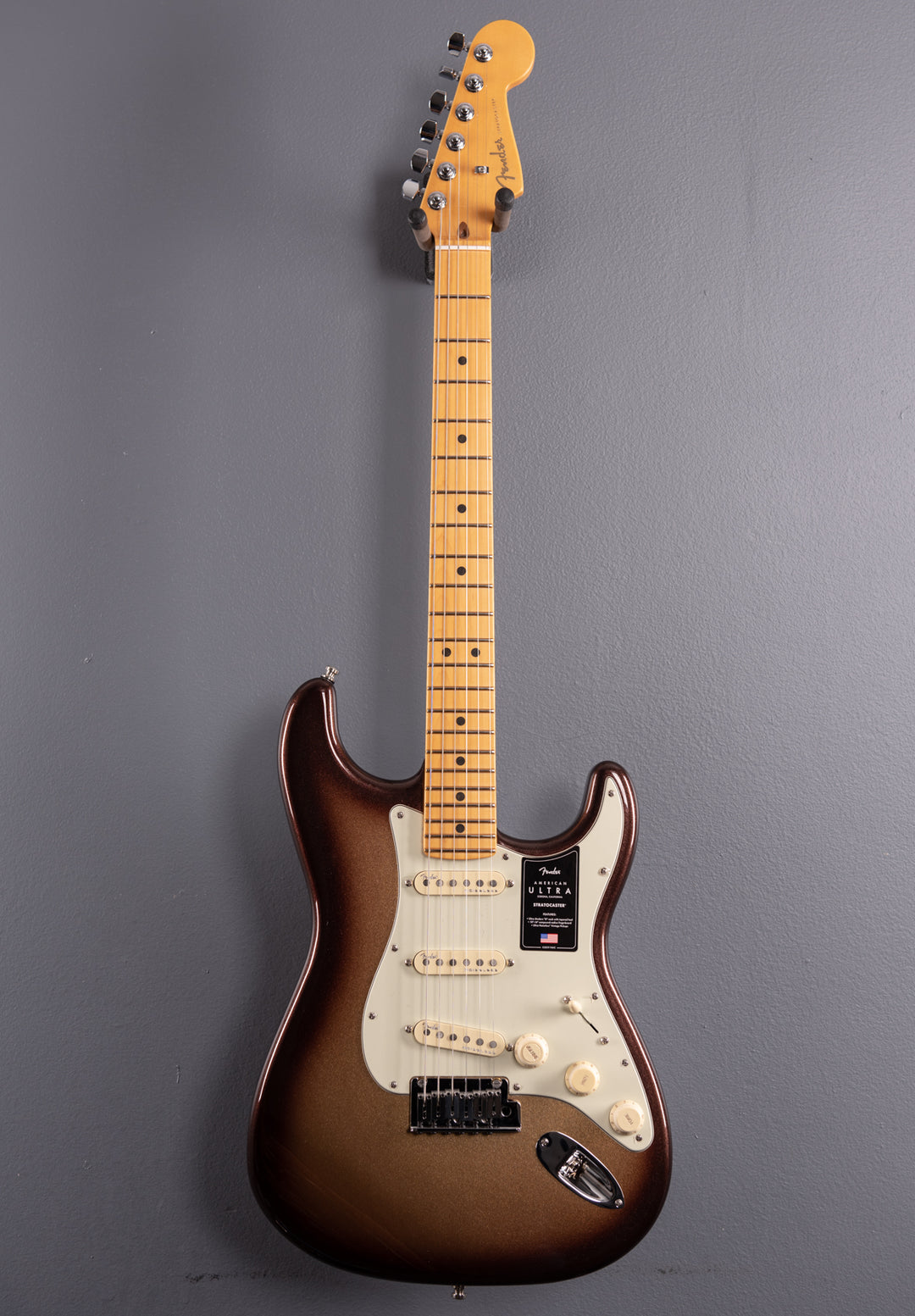 American Ultra Stratocaster – Mocha Burst