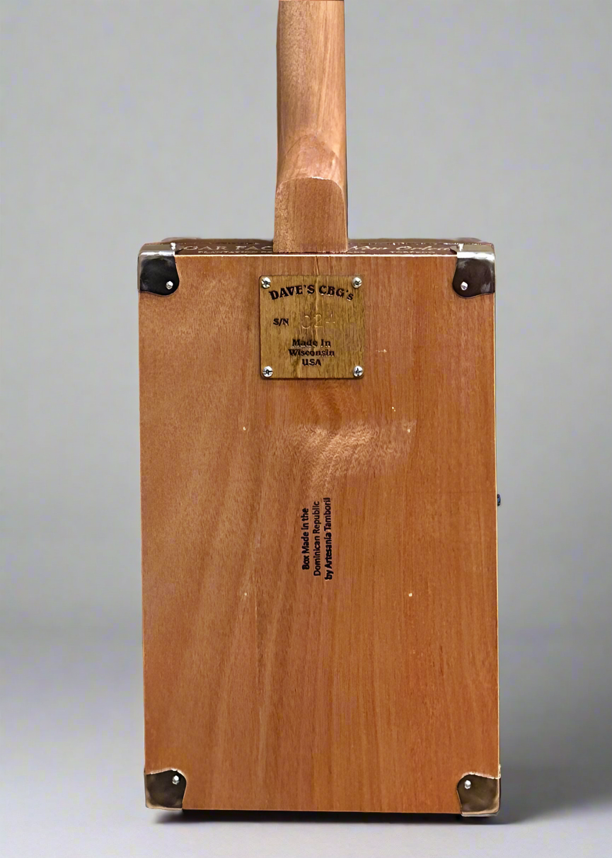 New Orleans Cigar Factory (Brown) Cigar Box Guitar