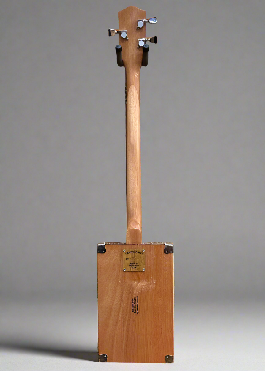 New Orleans Cigar Factory (Brown) Cigar Box Guitar