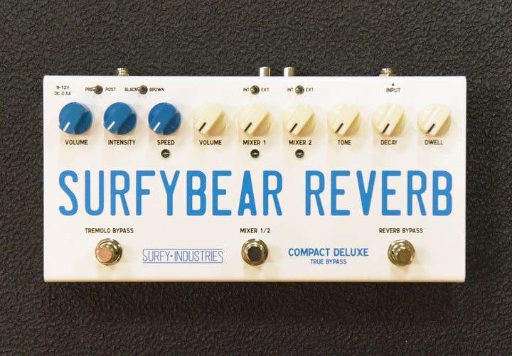 SurfyBear Reverb Compact Deluxe - White