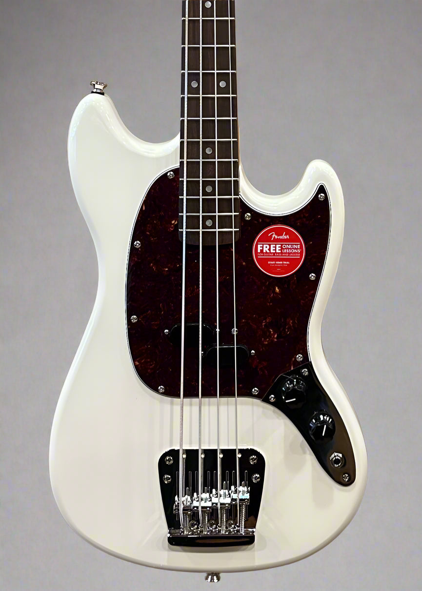 Classic Vibe 60’s Mustang Bass - Olympic White