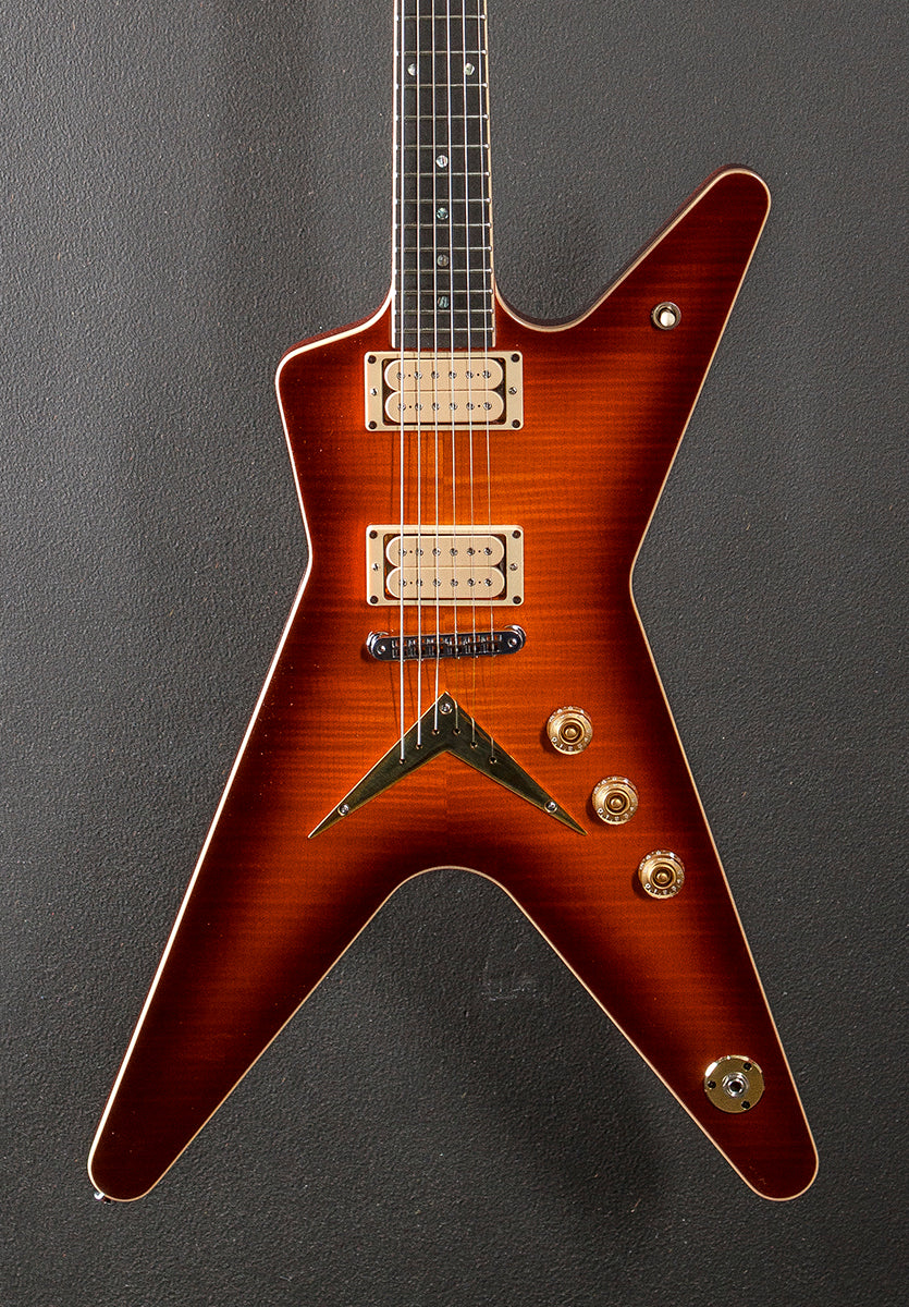 USA Patents Pending ML Flame Top - Cherry Sunburst