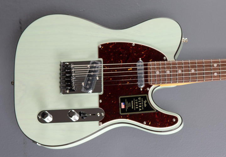 American Ultra Luxe Telecaster - Transparent Surf Green