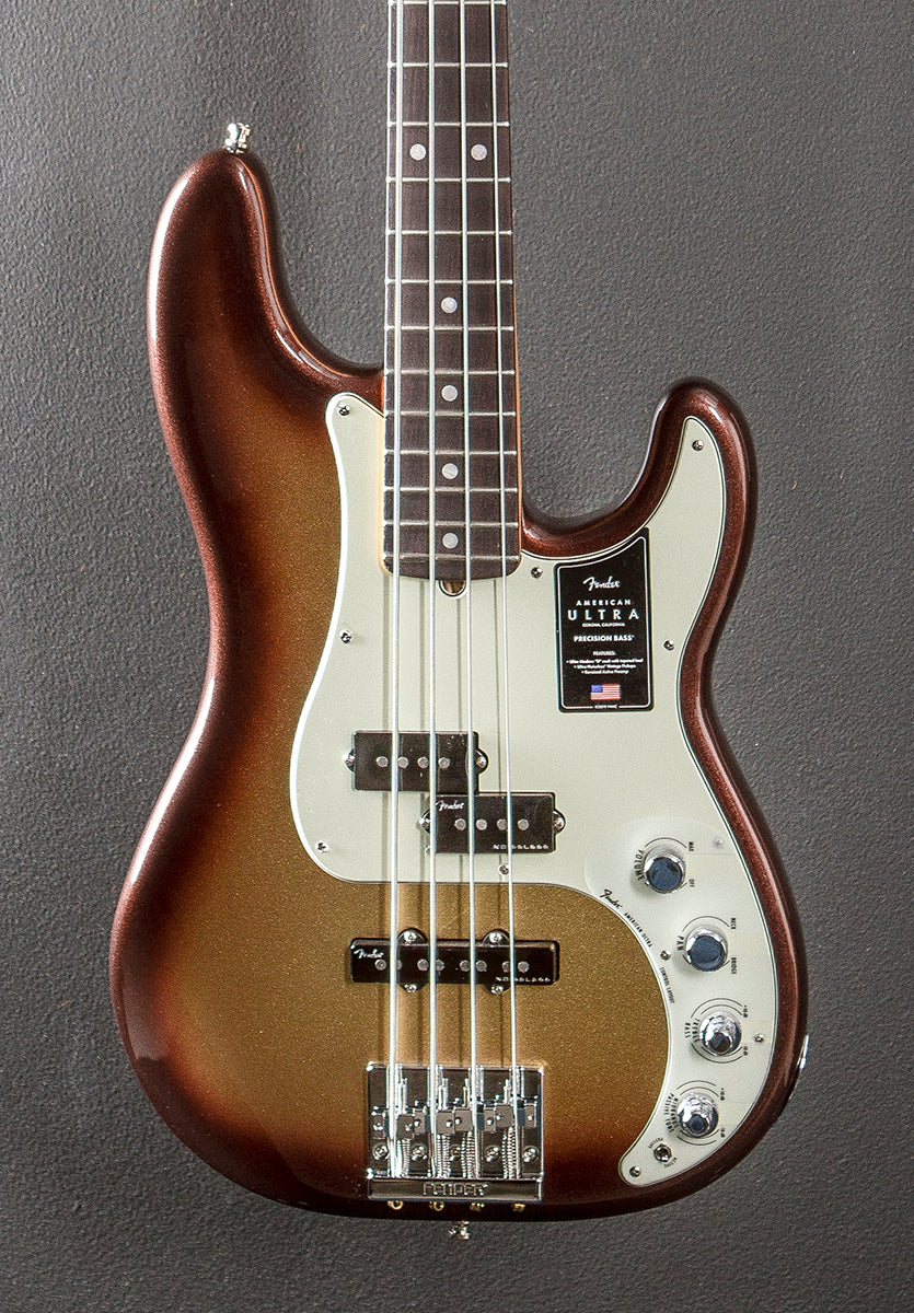 American Ultra Precision Bass - Mocha Burst w/Rosewood