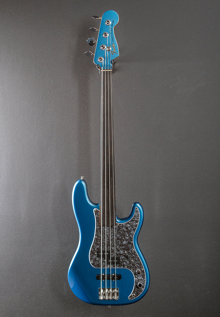 Tony Franklin Fretless Precision Bass - Lake Placid Blue