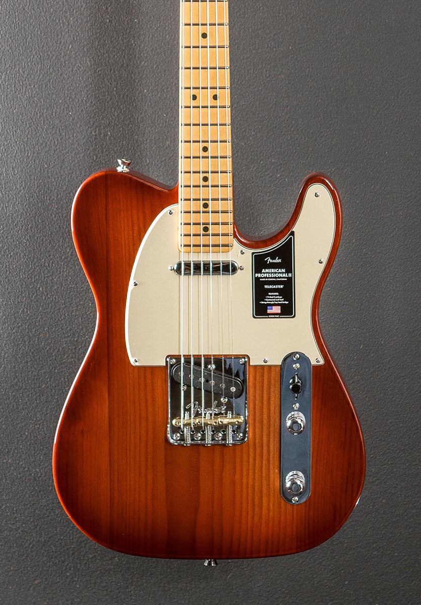 American Professional II Telecaster - Sienna Sunburst w/Maple