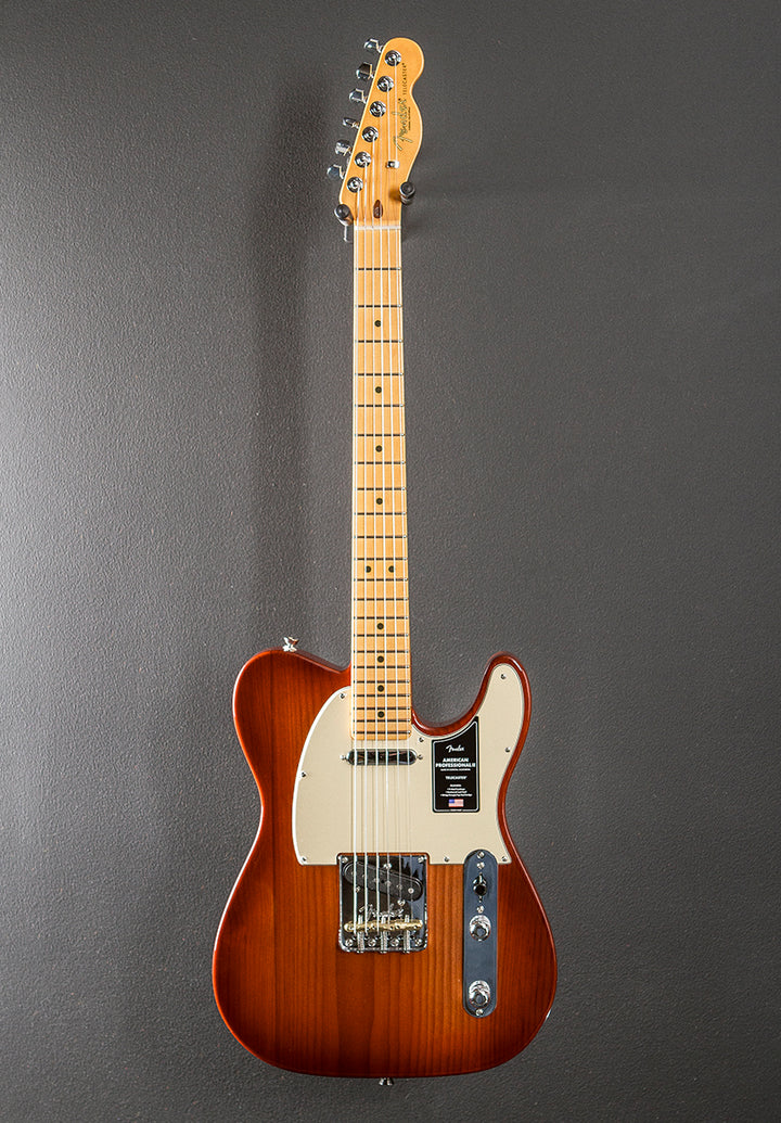 American Professional II Telecaster - Sienna Sunburst w/Maple