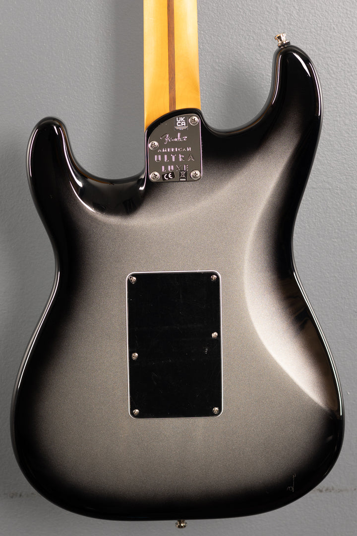 American Ultra Luxe Stratocaster Floyd Rose HSS - Silverburst