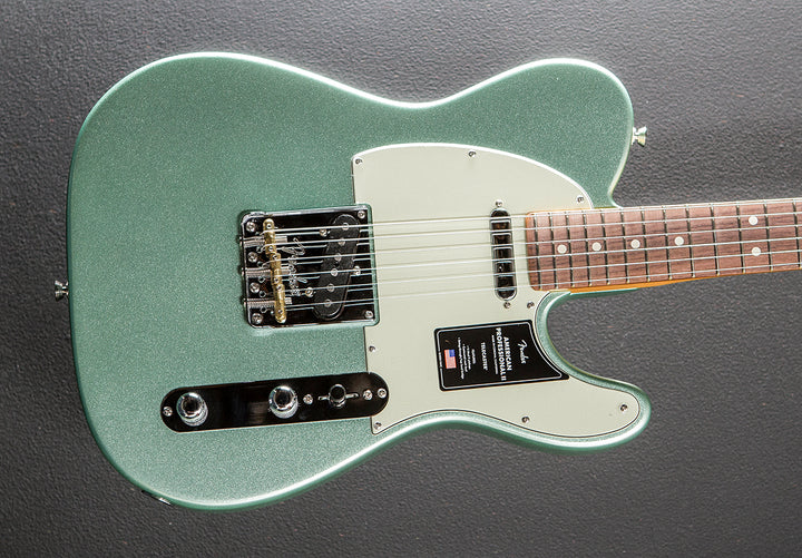 American Professional II Telecaster - Mystic Surf Green w/Rosewood