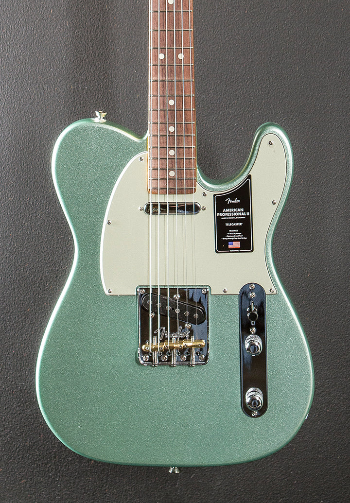 American Professional II Telecaster - Mystic Surf Green w/Rosewood