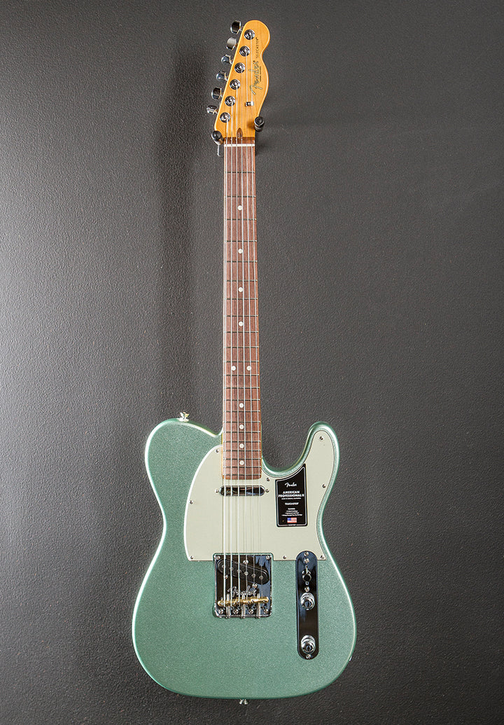 American Professional II Telecaster - Mystic Surf Green w/Rosewood