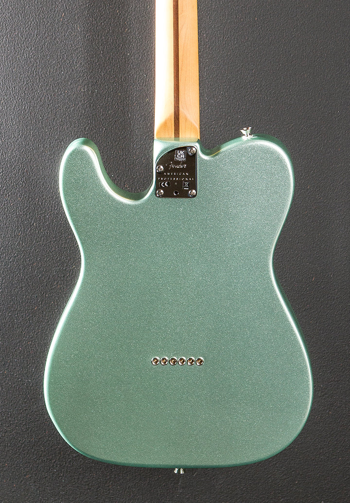 American Professional II Telecaster - Mystic Surf Green w/Rosewood