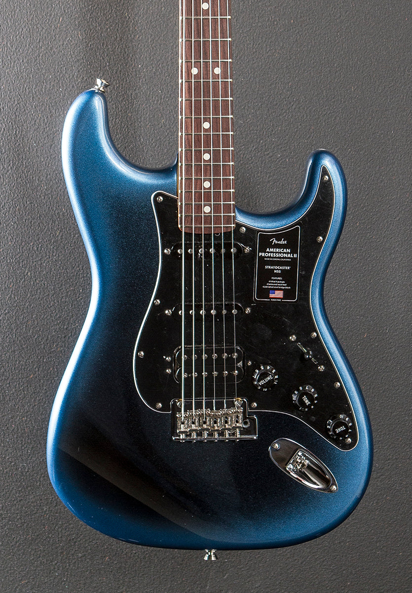 American Professional II Stratocaster HSS - Dark Night w/Rosewood