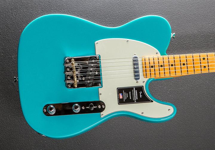 American Professional II Telecaster - Miami Blue w/Maple