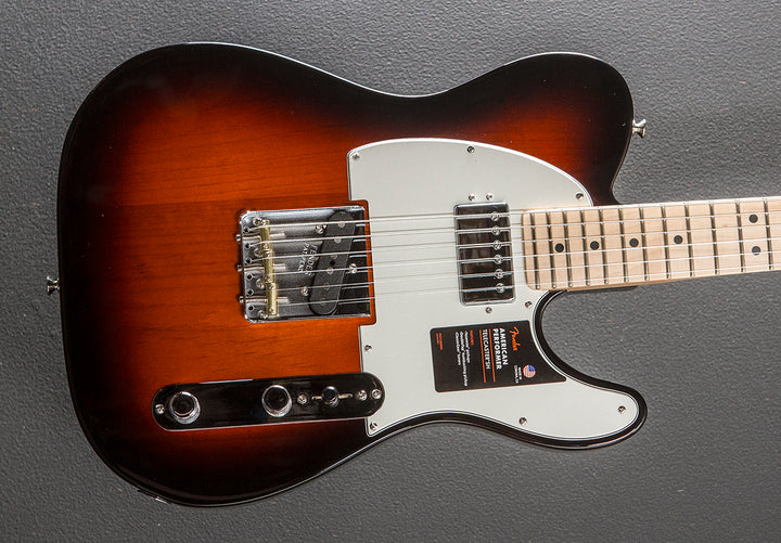 American Performer Telecaster Hum - 3 Color Sunburst w/Maple