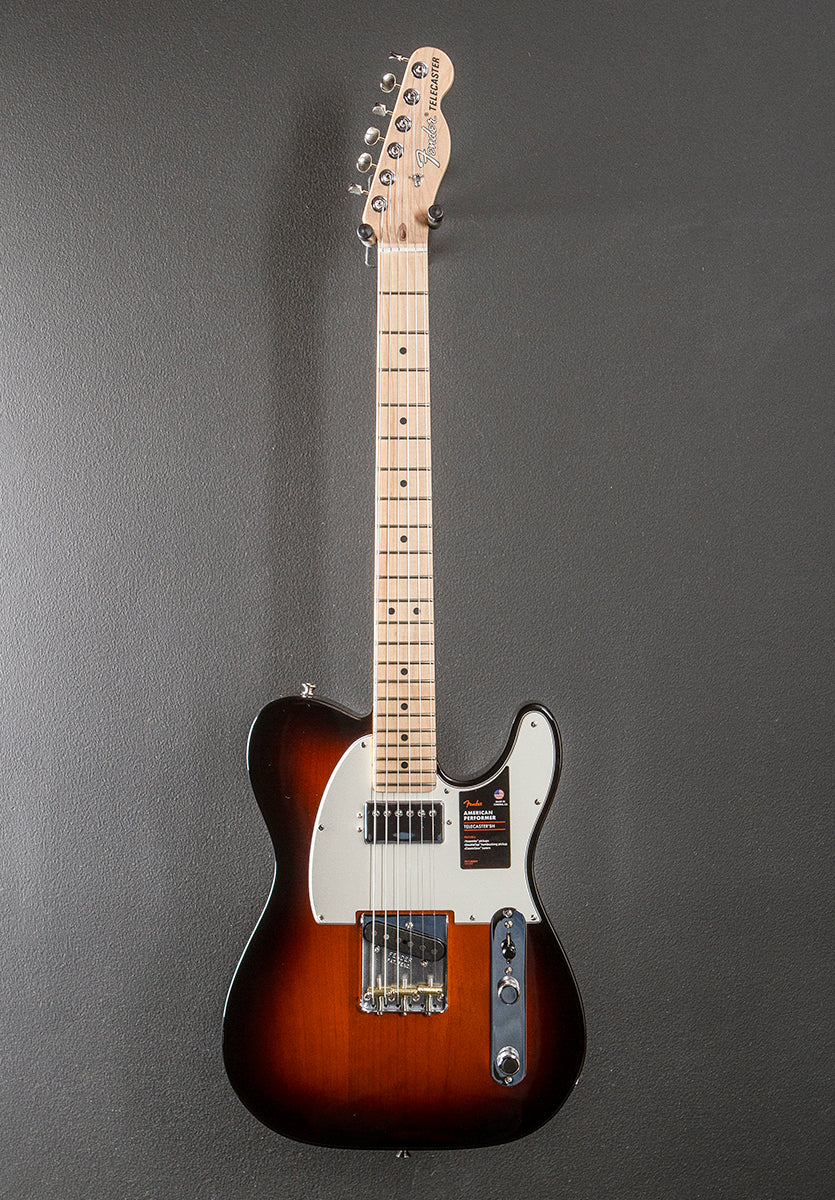 American Performer Telecaster Hum - 3 Color Sunburst w/Maple