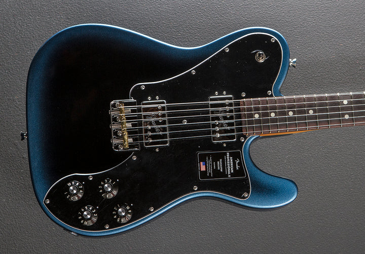 American Professional II Telecaster Deluxe - Dark Night w/Rosewood