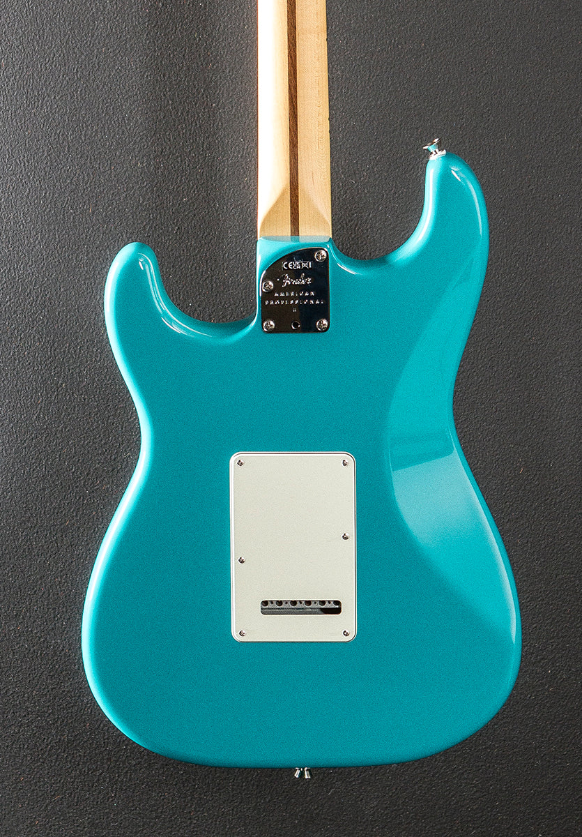 American Professional II Stratocaster – Miami Blue w/Maple