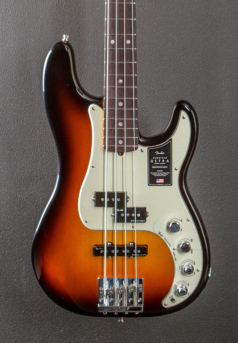 American Ultra Precision Bass - Ultra Burst w/Rosewood