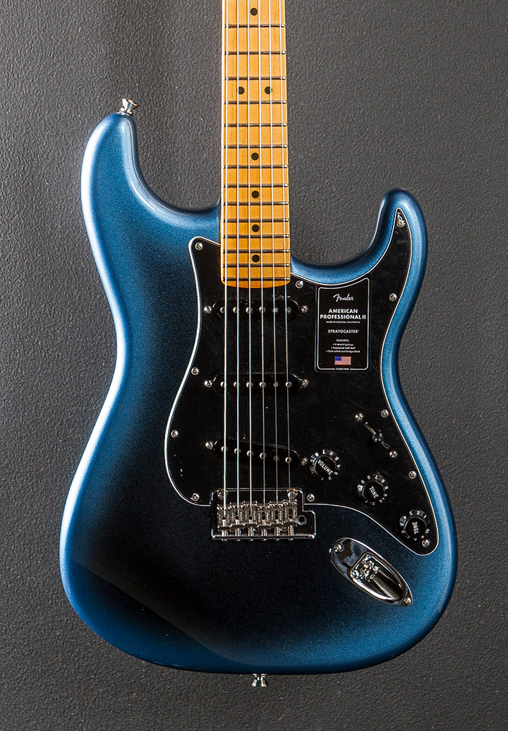 American Professional II Stratocaster - Dark Night w/Maple