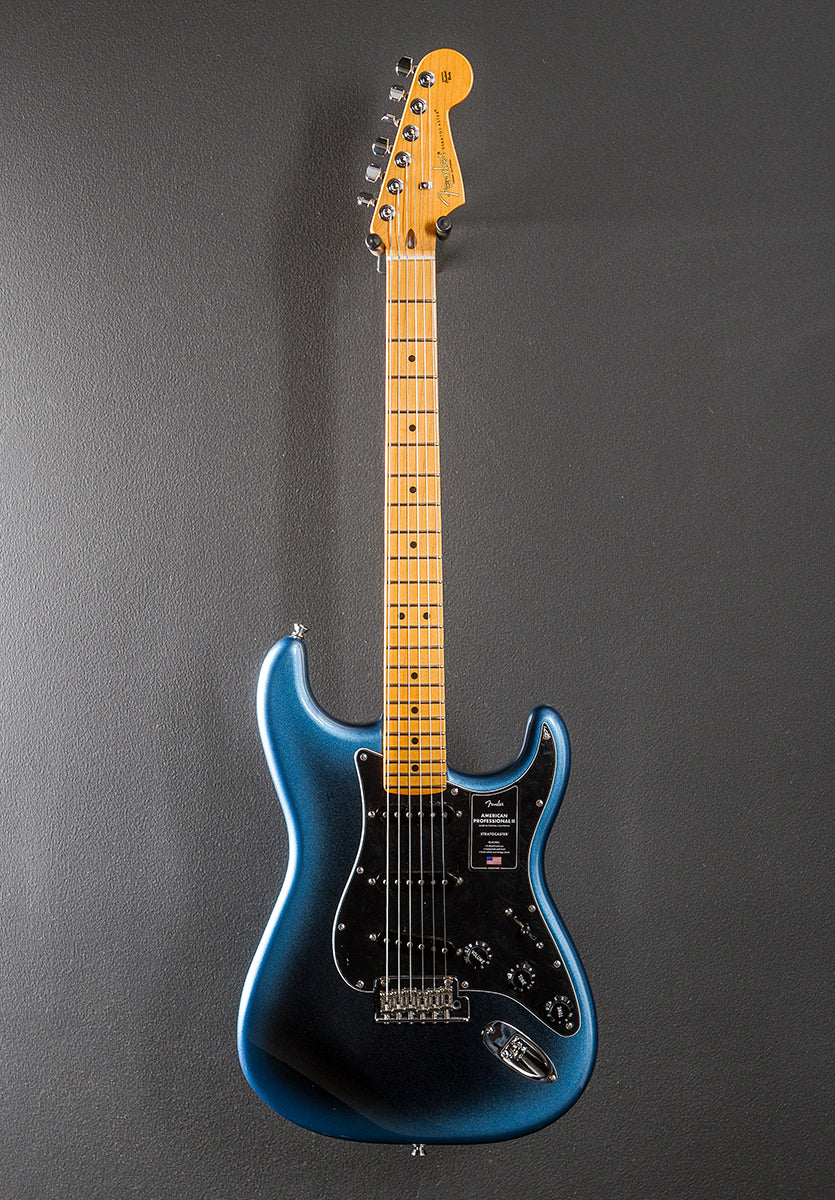 American Professional II Stratocaster - Dark Night w/Maple