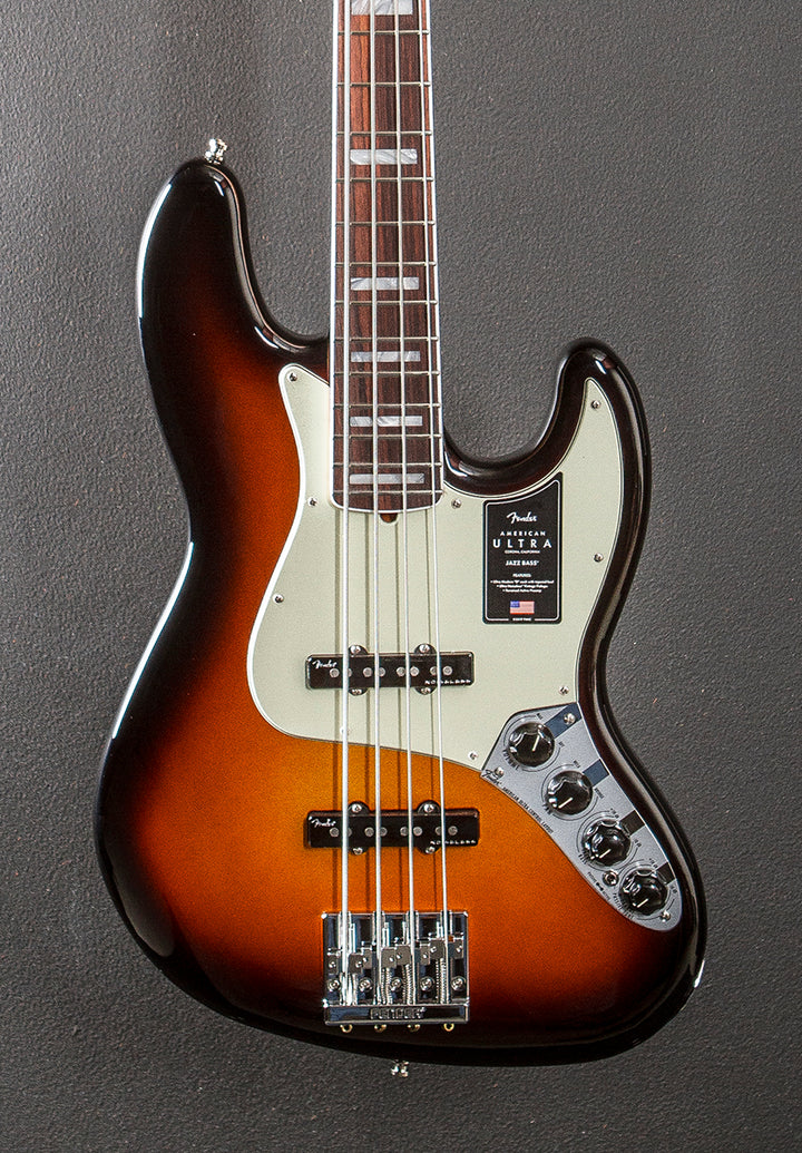 American Ultra Jazz Bass - Ultraburst w/Rosewood